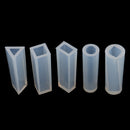 5 Styles DIY Pendant Liquid Silicone Mold Resin Jewelry Pendant Mould Handmade Decoration Tools