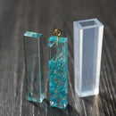 5 Styles DIY Pendant Liquid Silicone Mold Resin Jewelry Pendant Mould Handmade Decoration Tools