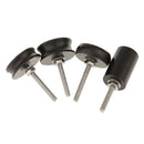 8 Pieces/Set Blackwood Leathercraft Wooden Leather Burnisher Polisher Slicker Leather Tools