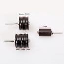 8 Pieces/Set Blackwood Leathercraft Wooden Leather Burnisher Polisher Slicker Leather Tools