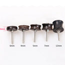 8 Pieces/Set Blackwood Leathercraft Wooden Leather Burnisher Polisher Slicker Leather Tools
