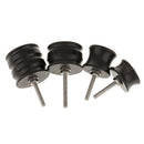 8 Pieces/Set Blackwood Leathercraft Wooden Leather Burnisher Polisher Slicker Leather Tools