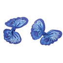 10 Pieces Butterfly Ribbons Bow Applique Embellishment for DIY Crafts Sewing on Dress Clothes