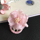 50 Pieces Handmade Decorative Polygonal Wedding Flowers for Headbands Hair Clips