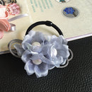 50 Pieces Handmade Decorative Polygonal Wedding Flowers for Headbands Hair Clips