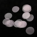 100 Pieces Fabric Chiffon Round Pieces Embellishment for DIY Hair Accessories Headband Crafts 4cm