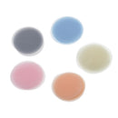 100 Pieces Fabric Chiffon Round Pieces Embellishment for DIY Hair Accessories Headband Crafts 4cm
