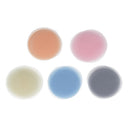 100 Pieces Fabric Chiffon Round Pieces Embellishment for DIY Hair Accessories Headband Crafts 4cm