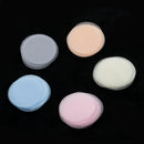 100 Pieces Fabric Chiffon Round Pieces Embellishment for DIY Hair Accessories Headband Crafts 4cm