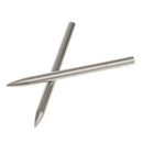 2 Pieces Paracord Needle With Screw Thread Shaft Tip Stiching Needle Silver
