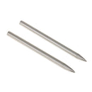 2 Pieces Paracord Needle With Screw Thread Shaft Tip Stiching Needle Silver