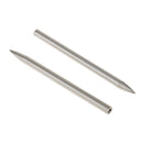 2 Pieces Paracord Needle With Screw Thread Shaft Tip Stiching Needle Silver