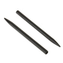 Stainless Steel Paracord Needle With Screw Thread Shaft Tip Stitching Weaving Needle Pack of 2PCS Black