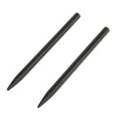 Stainless Steel Paracord Needle With Screw Thread Shaft Tip Stitching Weaving Needle Pack of 2PCS Black