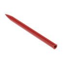Stainless Steel Paracord Needle With Screw Thread Shaft Tip Stitching Weaving Needle Pack of 2PCS Red