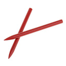 Stainless Steel Paracord Needle With Screw Thread Shaft Tip Stitching Weaving Needle Pack of 2PCS Red