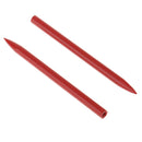 Stainless Steel Paracord Needle With Screw Thread Shaft Tip Stitching Weaving Needle Pack of 2PCS Red