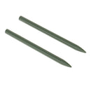 Stainless Steel Paracord Needle With Screw Thread Shaft Tip Stitching Weaving Needle Pack of 2PCS Green