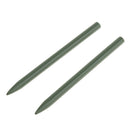 Stainless Steel Paracord Needle With Screw Thread Shaft Tip Stitching Weaving Needle Pack of 2PCS Green