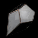 Geometric Shape Glass Flower Pot Terrarium Box Moss Succulent Plant Display Case Holder