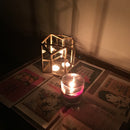 Glass Geometric Terrarium Display Box Succulent Air plant Tea Light Holder