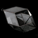 Rhombus Shape Hanging Glass Geometric Terrarium Box Succulent Air plant Case