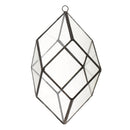 Rhombus Shape Hanging Glass Geometric Terrarium Box Succulent Air plant Case