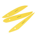 3 Pieces/set Underwear French Curve Ruler Sewing Drafting Templates for Dressmaking Tailoring