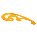 Set of 3 Plastic French Curve Rulers Drafting Drawing Templates Curved Edge
