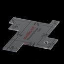 1 Piece 2" Mini Measuring Gauge Imperial Scale for Sewing Quilting Measurement