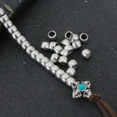 10 Pieces Charms Pendants Cross Knot Tibetan Silver Jewelry Making DIY Bracelet