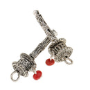 10 Pieces Charms Pendants Cross Knot Tibetan Silver Jewelry Making DIY Bracelet