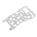 Metal Hollow Bookmark Drawing Ruler Hand Account Notebook Graffiti Accessories