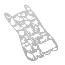 Metal Hollow Bookmark Drawing Ruler Hand Account Notebook Graffiti Accessories