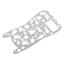 Metal Hollow Bookmark Drawing Ruler Hand Account Notebook Graffiti Accessories