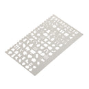 Decorative Life Symbol Graphics Painting Stencils Ruler for Scrapbooking Card DIY Crafts