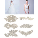 Wedding Rhinestone Applique for Bridal Belt Hair Accessories Decor