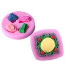 2 Pieces Silicone Mold for Jewelry Diamond Making DIY Fondant Chocolate Cup Cake