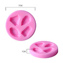 2 Pieces Silicone Mold for Jewelry Diamond Making DIY Fondant Chocolate Cup Cake
