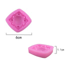2 Pieces Silicone Mold for Jewelry Diamond Making DIY Fondant Chocolate Cup Cake