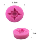 Vintage Jewelry Frame Silicone Mold Fondant Chocolate Cup Cake Sugarcraft