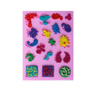 Foliage Ferns Patterns Silicone Mold for Sugarcraft Cake Cupcake Decorating
