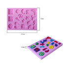 Foliage Ferns Patterns Silicone Mold for Sugarcraft Cake Cupcake Decorating