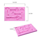 Key Shape Silicone Ice Cube Chocolate Mold Cake Sugarcraft Mould