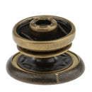 20pcs 15mm Round Metal Snap Buttons Studs Fasteners Leather Crafts