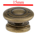 20 Sets/lot Brass Metal Snap Buttons DIY No Sewing Press Studs Buttons Snaps Fastener Popper