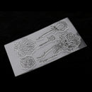 Flowers Silicone Clear Stamp Transparent Seal DIY Diary Scrapbooking Album Note