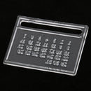 Silicone Clear Stamp Calendar Transparent Seal DIY Diary Scrapbooking Album Note
