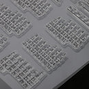Silicone Clear Stamp Calendar Transparent Seal DIY Diary Scrapbooking Album Note