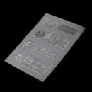 Postmark Theme Silicone Rubber Clear Stamp Cling Seal Scrapbooking Diary Card DIY Craft